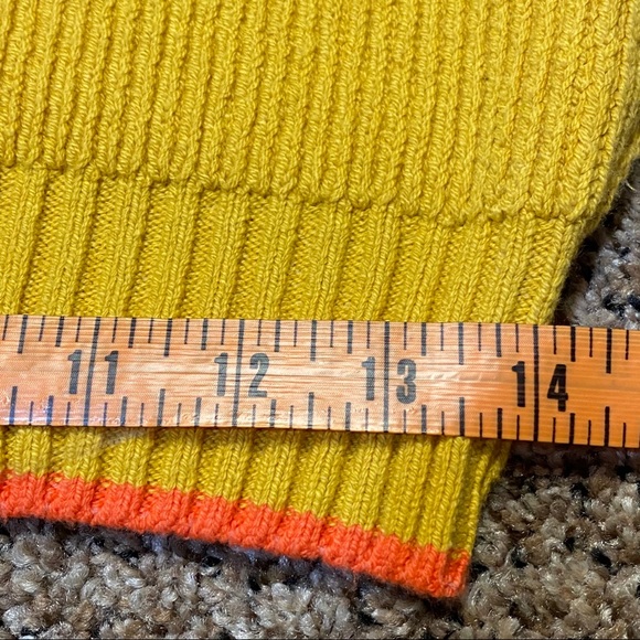 NWT Free People Striped retro-style zip-up Sweater - Picture 9 of 13